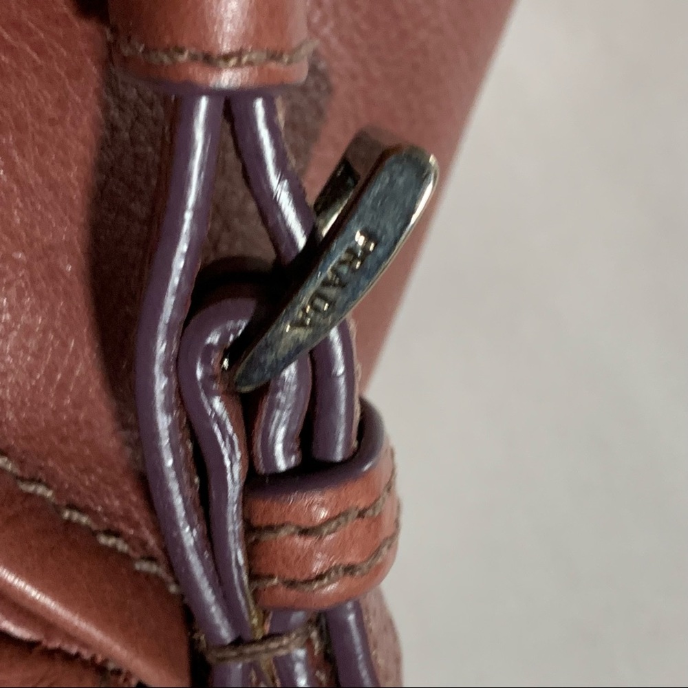 authentic PRADA doe leather HOBO purse $1800 - Picture 10 of 15